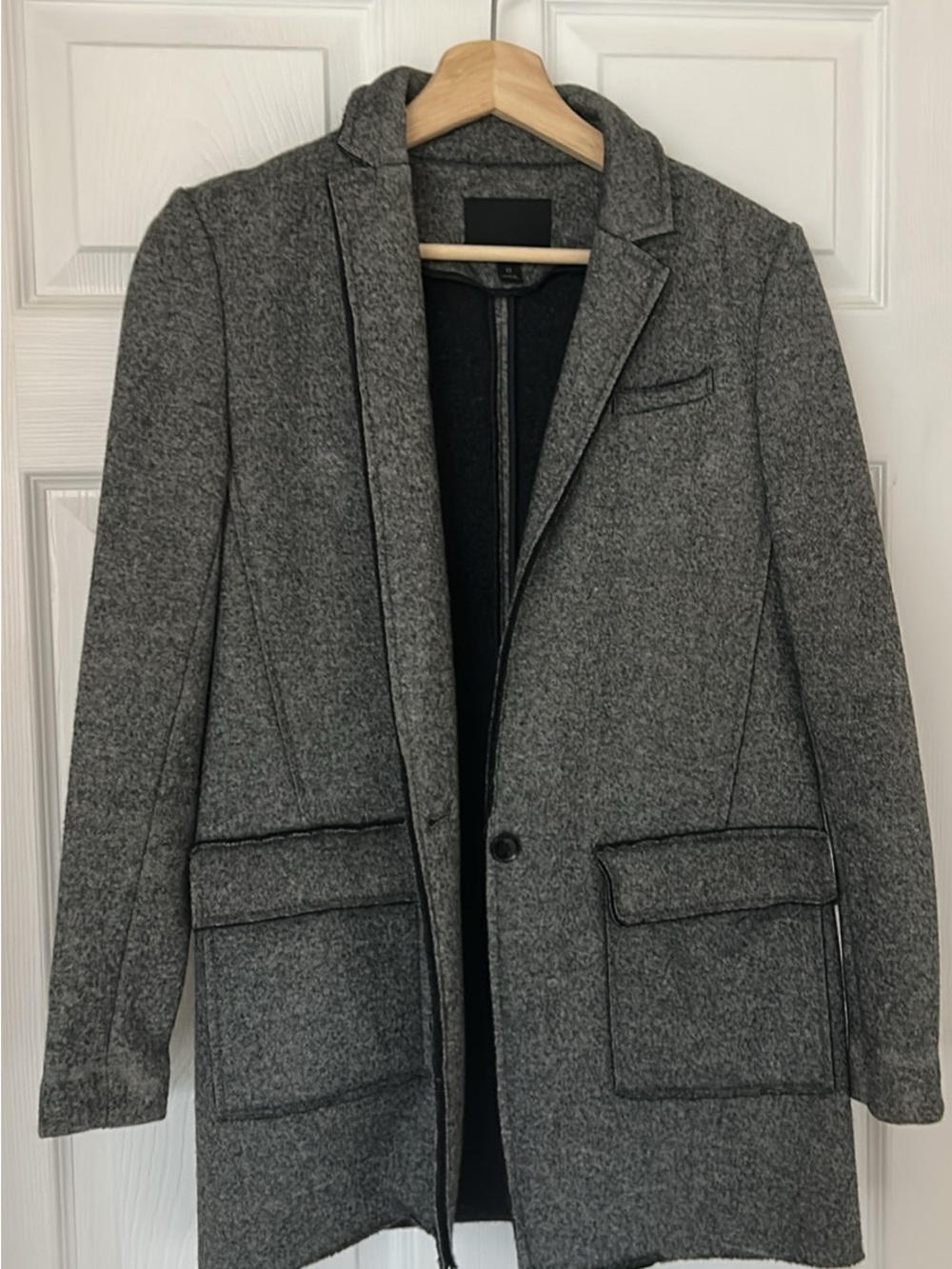 Banana Republic Wool-Blend Blazer Shacket - size 0